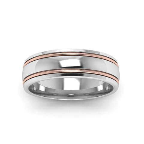 Two Tone Gold Ring