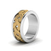 Load image into Gallery viewer, 2 Tone X Pattern Comfort Fit Band