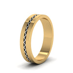 Load image into Gallery viewer, Mens Wave Comfort Fit Wedding Ring
