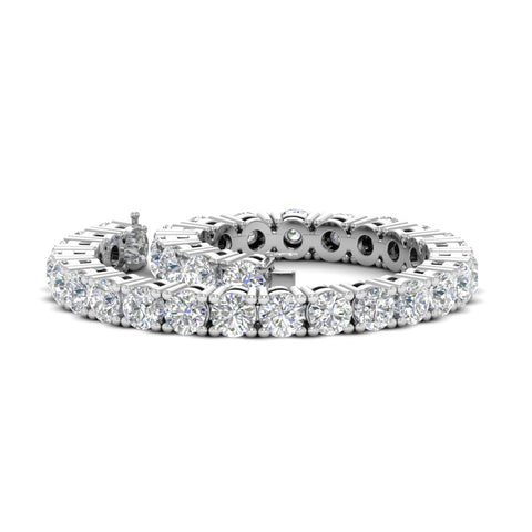 15-Ct.Exclusive-Diamond-Tennis-Bracelet-In-White-Gold-FDBRC8635ROANGLE4-15.00-CT-NL-WG