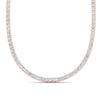 Load image into Gallery viewer, 15-carat-graduated-diamond-tennis-necklace-in-FDNK11334-(0.12CT)ANGLE1-NL-RG