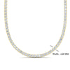 Load image into Gallery viewer, 15-carat-graduated-diamond-tennis-necklace-in-FDNK11334-(0.12CT)ANGLE1-NL-YG