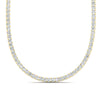 Load image into Gallery viewer, 15-carat-graduated-diamond-tennis-necklace-in-FDNK11334-(0.12CT)ANGLE1-NL-YG
