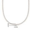 Load image into Gallery viewer, 15-carat-round-trio-diamond-charm-necklace-in-FDNK11335-(0.07CT)-NL-RG