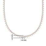 Load image into Gallery viewer, 15-carat-round-trio-diamond-charm-necklace-in-FDNK11335-(0.07CT)-NL-RG