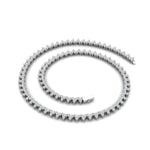 Load image into Gallery viewer, 15-carat-round-trio-diamond-charm-necklace-in-FDNK11335-(0.07CT)-NL-WG