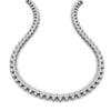 Load image into Gallery viewer, 15-carat-round-trio-diamond-charm-necklace-in-FDNK11335-(0.07CT)-NL-WG