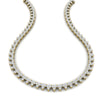 Load image into Gallery viewer, 15-carat-round-trio-diamond-charm-necklace-in-FDNK11335-(0.07CT)-NL-YG