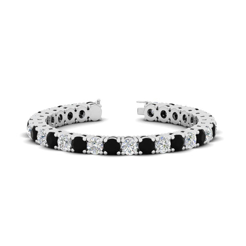 15-ct.exclusive-diamond-tennis-bracelet-with-black-diamond-in-white-gold-FDBRC8635ROGBLACK-15.00_20CT-NL-WG