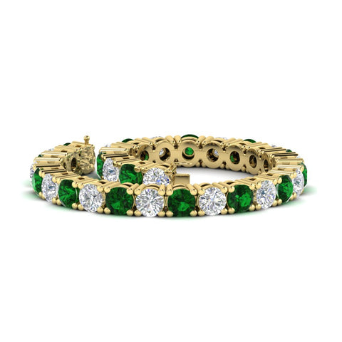 15-ct.exclusive-diamond-tennis-bracelet-with-emerald-in-yellow-gold-FDBRC8635ROGEMGRANGLE4-15.00_20CT-NL-YG