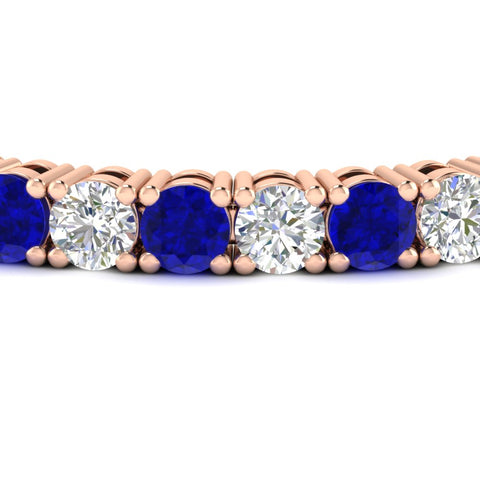 15-ct.exclusive-diamond-tennis-bracelet-with-sapphire-in-rose-gold-FDBRC8635ROGSABLANGLE5-15.00_20CT-NL-RG