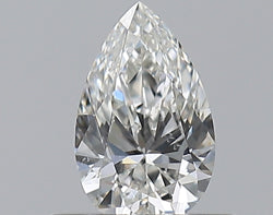 0.40 Carat Pear Cut Natural Diamond SI1 G
