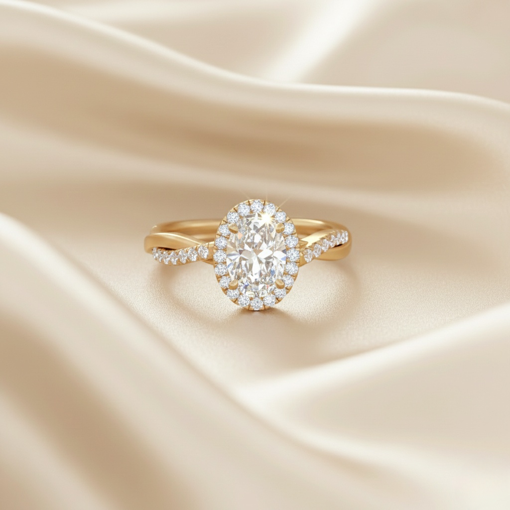 Oval Diamond Ratio vs Visual Size