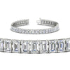 Load image into Gallery viewer, 17-ct-emerald-cut-tennis-diamond-bracelet-basket-set-in-white-gold-FDBRC10449EMANGLE2-17.00CT-NL-WG.jpg