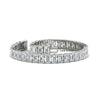 Load image into Gallery viewer, 17-ct-emerald-cut-tennis-diamond-bracelet-basket-set-in-white-gold-FDBRC10449EMANGLE4-17.00CT-NL-WG.jpg