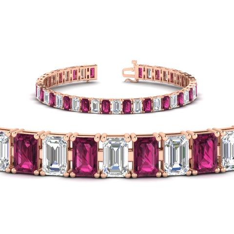 17-ct-emerald-cut-tennis-diamond-bracelet-basket-set-with-pink-sapphire-in-rose-gold-FDBRC10449EMGSADRPIANGLE2-17.00CT-NL-RG.jpg