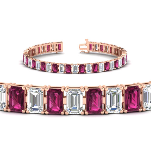 17-ct-emerald-cut-tennis-diamond-bracelet-basket-set-with-pink-sapphire-in-rose-gold-FDBRC10449EMGSADRPIANGLE2-17.00CT-NL-RG.jpg