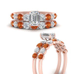 Load image into Gallery viewer, Graduated Common Prong Engagement Ring Set