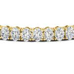 Load image into Gallery viewer, 18 Ct. Oval Shaped Basket Tennis Bracelet
