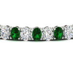 Load image into Gallery viewer, 18 Ct. Oval Shaped Basket Tennis Bracelet
