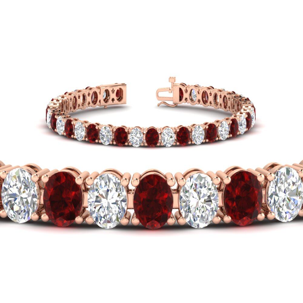 18-ct-oval-shaped-basket-tennis-bracelet