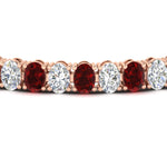 Load image into Gallery viewer, 18-ct-oval-shaped-basket-tennis-bracelet
