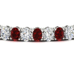 Load image into Gallery viewer, 18 Ct. Oval Shaped Basket Tennis Bracelet
