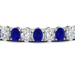 Load image into Gallery viewer, 18 Ct. Oval Shaped Basket Tennis Bracelet
