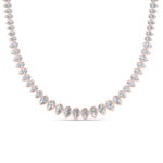Load image into Gallery viewer, 18-ct.-diamond-graduated-tennis-necklace-in-FDNK10586-NL-RG