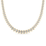 Load image into Gallery viewer, 18-ct.-diamond-graduated-tennis-necklace-in-FDNK10586-NL-YG