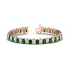 Load image into Gallery viewer, 18-ct-pear-cut-basket-tennis-bracelet