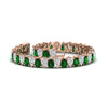 Load image into Gallery viewer, 18-ct-pear-cut-basket-tennis-bracelet