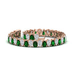Load image into Gallery viewer, 18-ct-pear-cut-basket-tennis-bracelet
