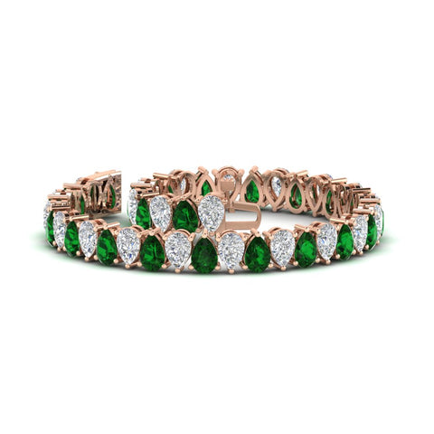 18-ct-pear-cut-basket-tennis-bracelet