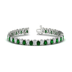 Load image into Gallery viewer, 18 Ct Pear Cut Basket Tennis Bracelet

