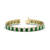 Load image into Gallery viewer, 18 Ct Pear Cut Basket Tennis Bracelet