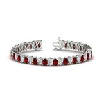 Load image into Gallery viewer, 18 Ct Pear Cut Basket Tennis Bracelet
