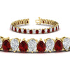 Load image into Gallery viewer, 18 Ct Pear Cut Basket Tennis Bracelet