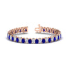 Load image into Gallery viewer, 18 Ct Pear Cut Basket Tennis Bracelet