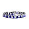Load image into Gallery viewer, 18 Ct Pear Cut Basket Tennis Bracelet