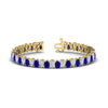 Load image into Gallery viewer, 18 Ct Pear Cut Basket Tennis Bracelet
