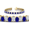 Load image into Gallery viewer, 18 Ct Pear Cut Basket Tennis Bracelet
