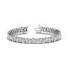 Load image into Gallery viewer, 18 Ct Pear Cut Basket Tennis Bracelet
