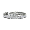 Load image into Gallery viewer, 18 Ct Pear Cut Basket Tennis Bracelet