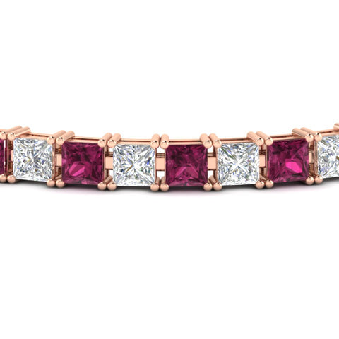18-ct.-princess-cut-pink-sapphire-basket-tennis-bracelet-in-rose-gold-FDBRC10450PRGSADRPIANGLE5-18.00CT-NL-RG_9c70c9ec-8d6a-4add-b8cd-a43ecb7a69f2