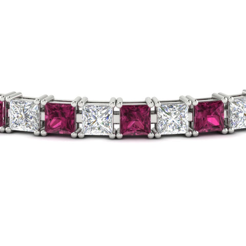 18-ct.-princess-cut-pink-sapphire-basket-tennis-bracelet-in-white-gold-FDBRC10450PRGSADRPIANGLE5-18.00CT-NL-WG_c2a5463a-9b34-4ae3-9163-7438b15ba13a