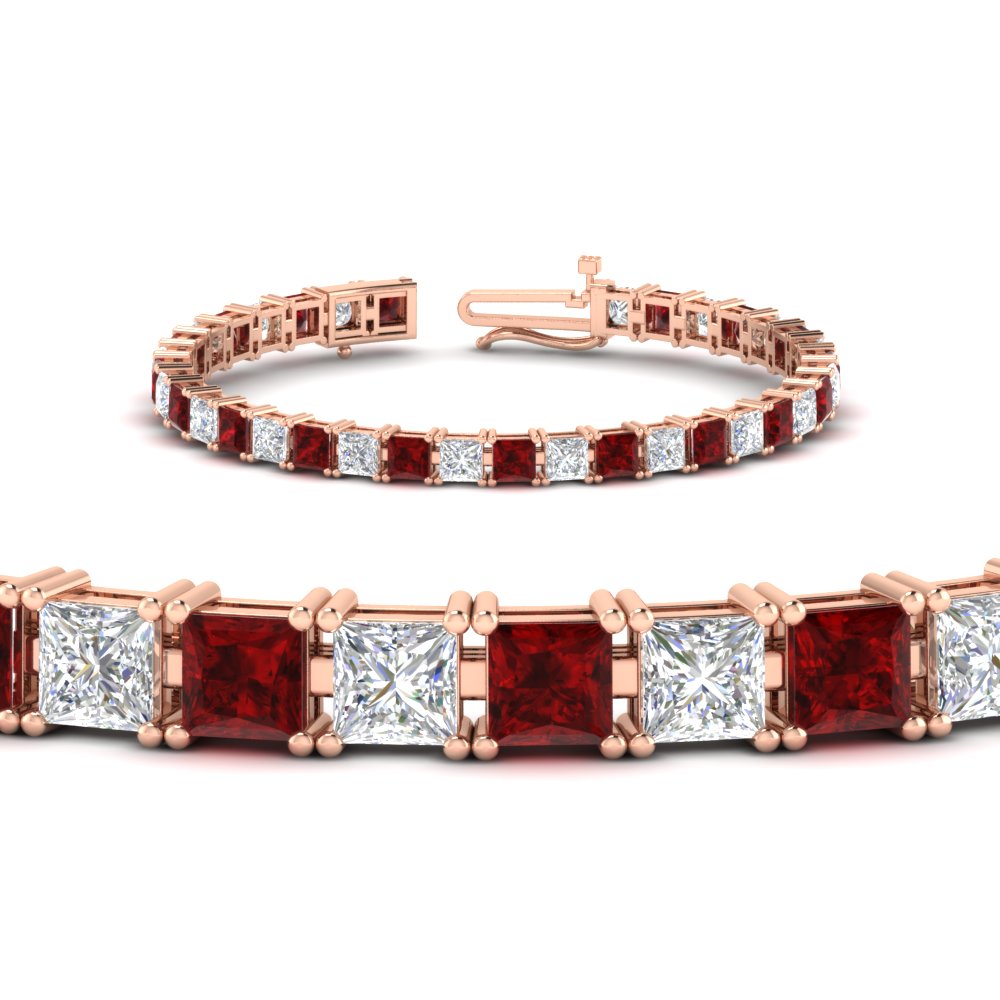 18-ct-princess-cut-basket-tennis-bracelet