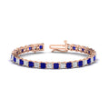 Thumbnail 7 - 18-ct.-princess-cut-sapphire-basket-tennis-bracelet-in-rose-gold-FDBRC10450PRGSABL-18.00CT-NL-RG_8e2176c9-61bc-4556-a99e-fbc086835fab