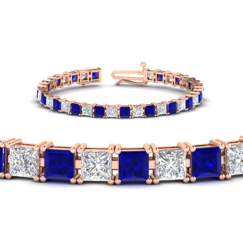 18-ct.-princess-cut-sapphire-basket-tennis-bracelet-in-rose-gold-FDBRC10450PRGSABLANGLE2-18.00CT-NL-RG_ff2593bf-6fe0-48f1-9cfc-c67f7fba1cbe