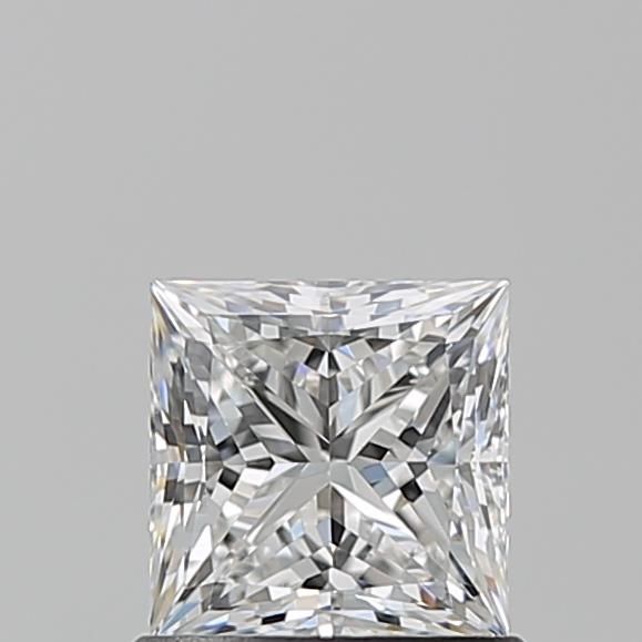 0.93 Carat E-VS2 Princess Cut Diamond